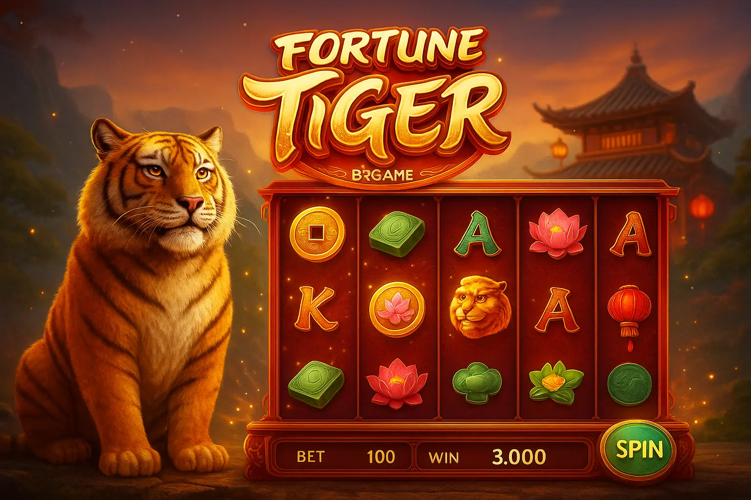 Fortune Tiger é um jogo imperdível no BR7GAME Casino