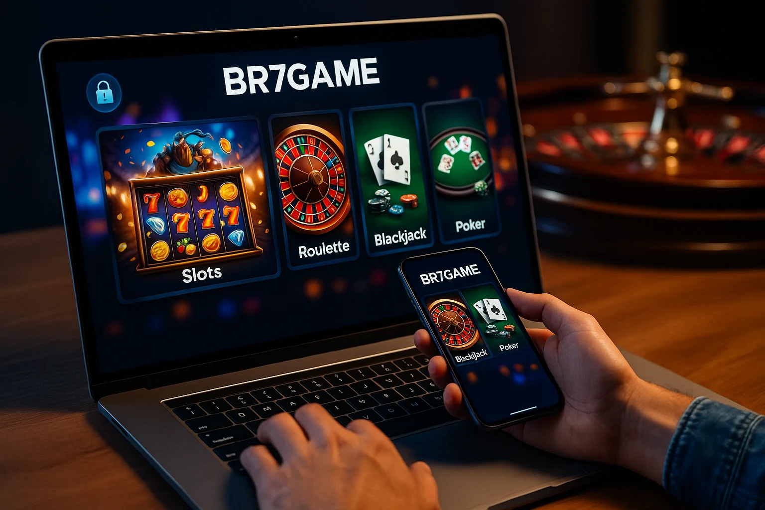 Jogos de cassino online BR7GAME