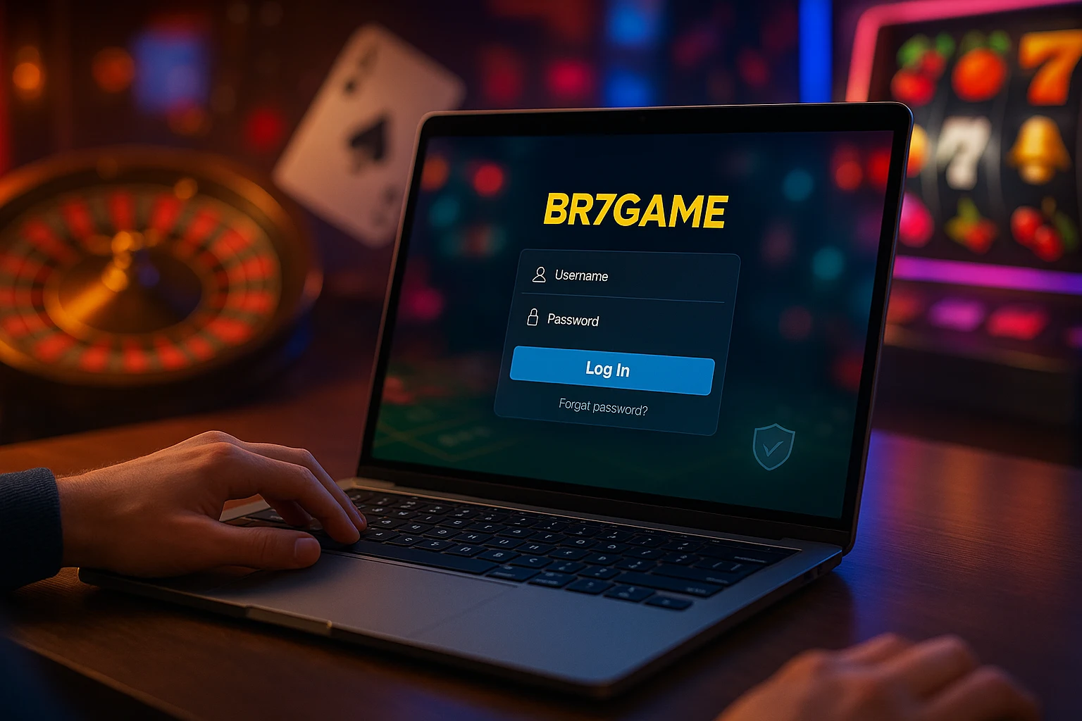 Criar uma nova Conta no plataforma BR7GAME